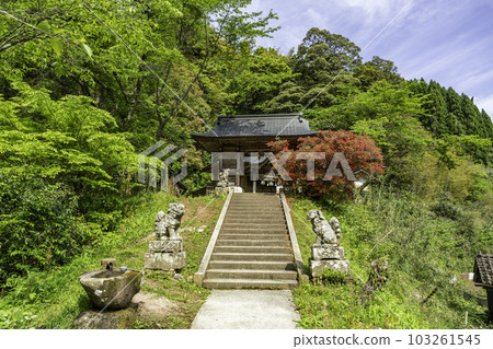 八雲田村神社金田大明神隨神門島根縣松江市 八雲田村神社金田大明神隨神門島根縣松江市 103261545
