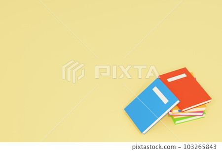 3D材質_堆疊書籍 3D材質_堆疊書籍 103265843
