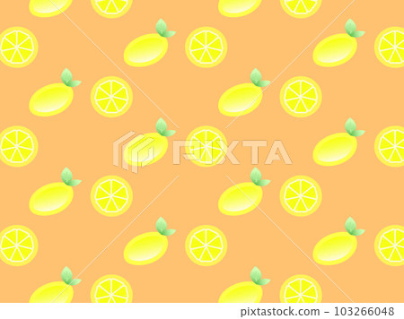 Lemon background_orange Lemon background_orange 103266048