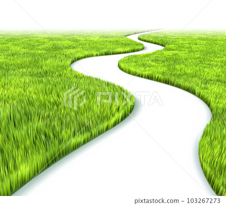 Path in grass 103267273