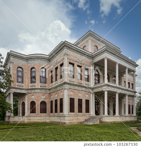 Ottoman Beykoz Mecidiye Pavilion, a present to Sultan Abdulmecid from Mohamed Ali, Governor of Egypt, Istanbul, Turkey 103267330