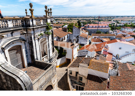 The roofs of the Cathedral of Evora. The roofs of the Cathedral of Evora. 103268300