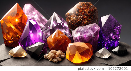 Composition of crystals and gemstones 103272601