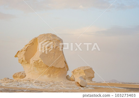 morning white desert morning white desert 103273403