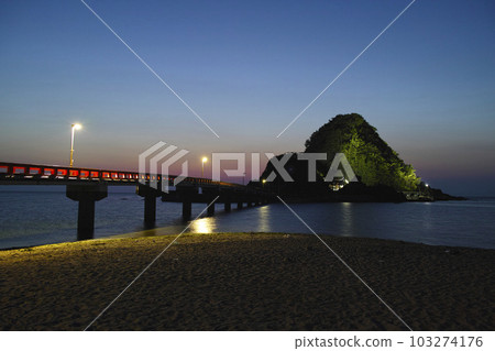 白山島日落 103274176