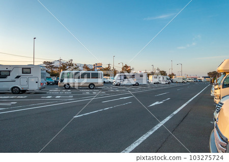 Michi-no-Eki Kisakata Nemu-no-Oka camping car overnight stay 103275724