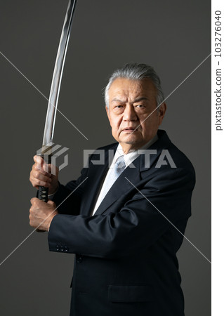 A man with a sword A man with a sword 103276040