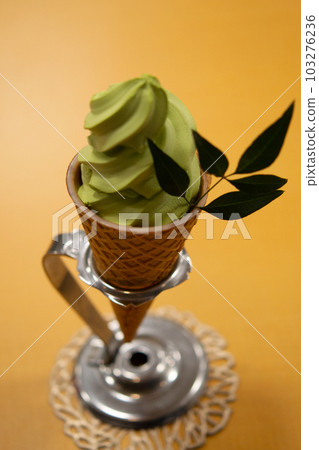 Matcha soft cream Matcha soft cream 103276236