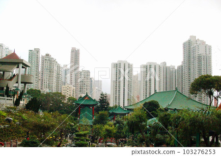 Hong Kong Wong Tai Sin Garden February 2005 Hong Kong Wong Tai Sin Garden February 2005 103276253