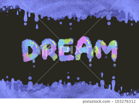 一個融化的夢的形象插圖 一個融化的夢的形象插圖 103276312
