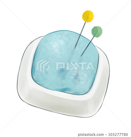 針山和針的插圖 103277780