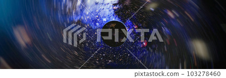 High quality space background. Earth and galaxy. Elements of this image furnished by NASA. High quality space background. Earth and galaxy. Elements of this image furnished by NASA. 103278460