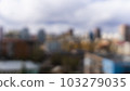Blurred city background 103279035