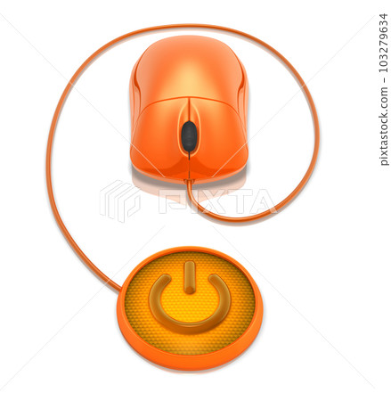 Mouse and power button 103279634
