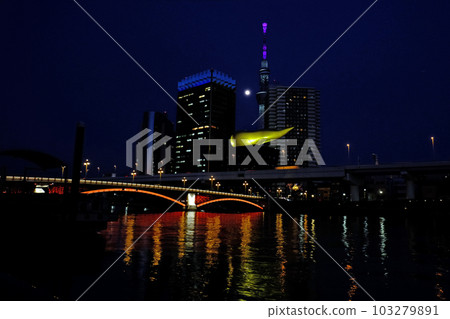 滿月和天空樹 滿月和天空樹 103279891