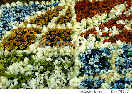 Decorative Flower Arrangement Decorative Flower Arrangement 103279917