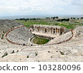 Hierapolis ancient city in Pamukkale Denizli, Turkiye 103280096