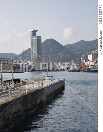Scenery seen from Kanmon Straits Norfolk Square Scenery seen from Kanmon Straits Norfolk Square 103280772