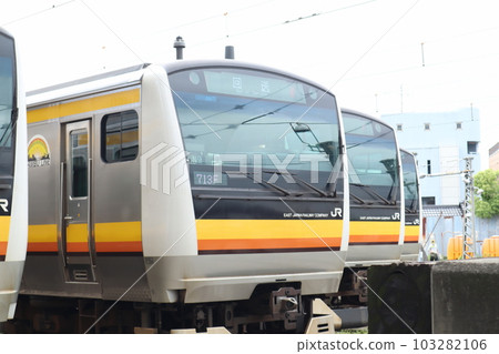 JR Nambu Line rolling stock depot Kamakura rolling stock center Nakahara branch JR Nambu Line rolling stock depot Kamakura rolling stock center Nakahara branch 103282106