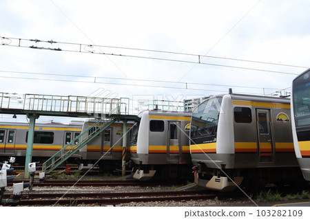 JR南部線機車車輛段鎌倉機車車輛中心中原分所 JR南部線機車車輛段鎌倉機車車輛中心中原分所 103282109
