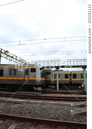 JR Nambu Line rolling stock depot Kamakura rolling stock center Nakahara branch 103282112