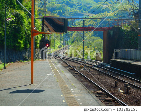 Various things along the Nankai Koya Line in spring 103282153