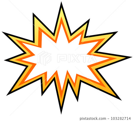 A frame of an image that explodes and explodes A frame of an image that explodes and explodes 103282714