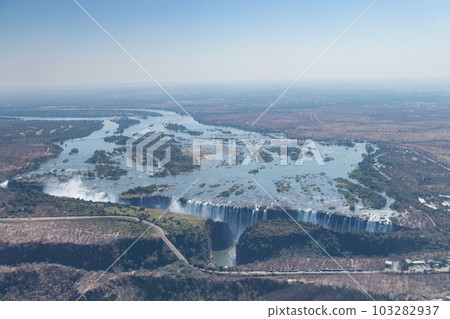 Aerial View of Victoria Falls Aerial View of Victoria Falls 103282937
