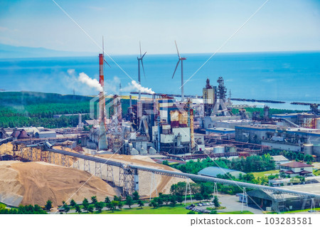 秋田港風景（攝於Selion Tower） 103283581