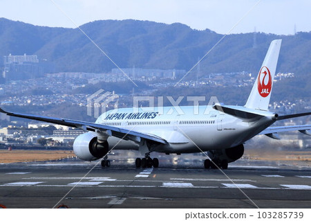 Takeoff and landing at Osaka Itami Airport 103285739