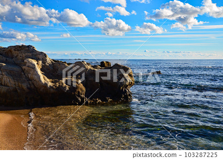 [Minamiboso City, Chiba Prefecture] Nemoto Beach in January 103287225