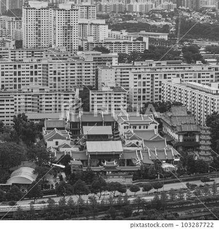 Black and white Public Housing Apartments In Singapore Black and white Public Housing Apartments In Singapore 103287722