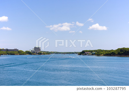 志摩、賢島周邊的風景 英虞灣 103287795