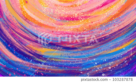 Abstract colorful paint, painting Abstract colorful paint, painting 103287878