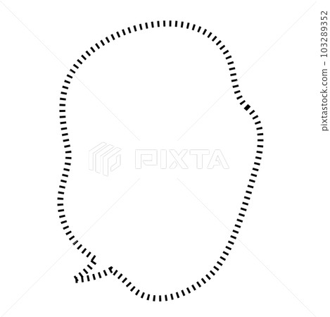 dashed speech bubble 103289352