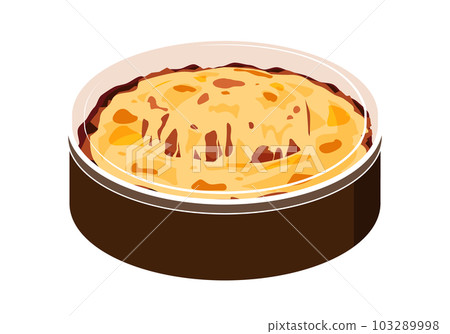 一次性容器中的烤漢堡和漢堡多利亞 103289998