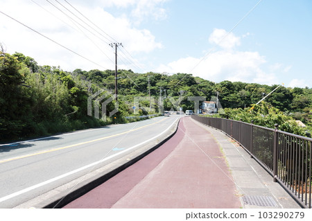 Coastal road along the coast of the Izu Peninsula Coastal road along the coast of the Izu Peninsula 103290279