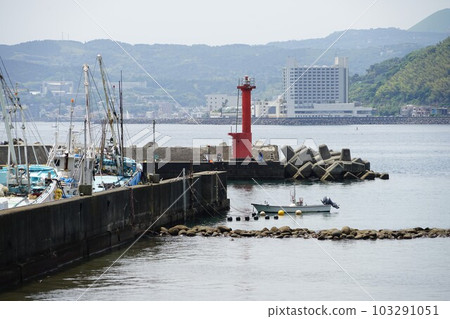 Scenery around Usami Port in Ito City, Shizuoka Prefecture Scenery around Usami Port in Ito City, Shizuoka Prefecture 103291051
