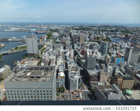 橫濱城市景觀道路海天建築群 橫濱城市景觀道路海天建築群 103291725
