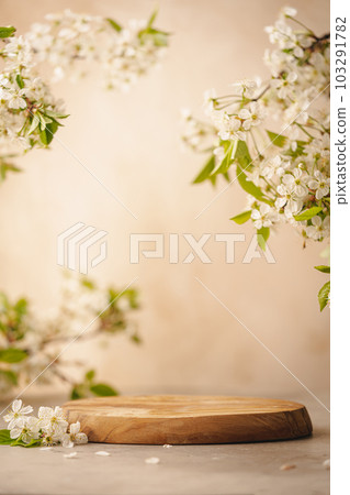 Geometric empty podium Geometric empty podium 103291782