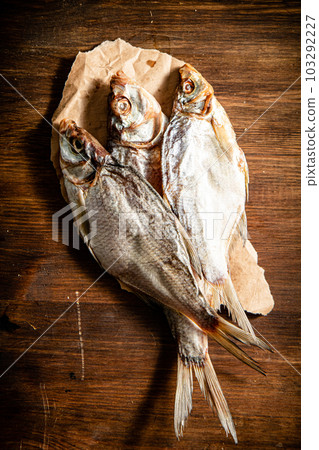 Dried fish for beer. 103292227
