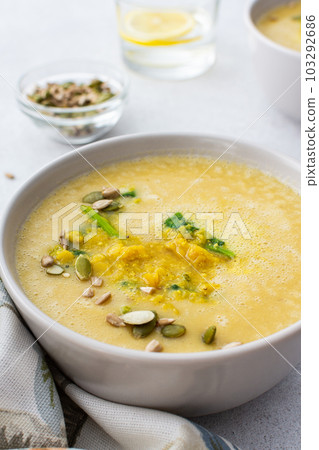 Healthy lentil soup Healthy lentil soup 103292686