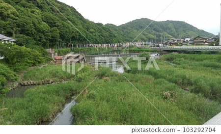 領主留在北九州的京都地名【小嵐山】 103292704