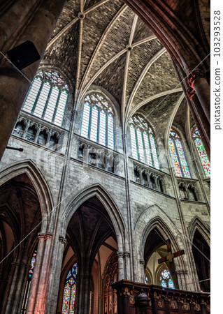 Cathedral Saint Andre In The City Of Bordeaux In France 103293528