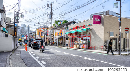 神奈川縣川崎市平間站的都市風光 神奈川縣川崎市平間站的都市風光 103293953