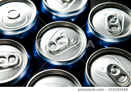 Fresh beer in cans. Fresh beer in cans. 103294488