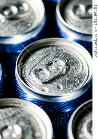 Fresh beer in cans. Fresh beer in cans. 103294501