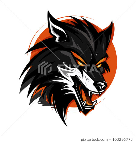 Wolves mascot esport logo character design for wolf gaming and sport. Vector illustration of wolf head Wolves mascot esport logo character design for wolf gaming and sport. Vector illustration of wolf head 103295773