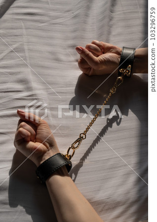 sex toy shower BDSM Bondage Restraint Bondage Fetish Slave Handcuffs & Ankle Cuffs Ad –  Honeyloveyou main image 0
