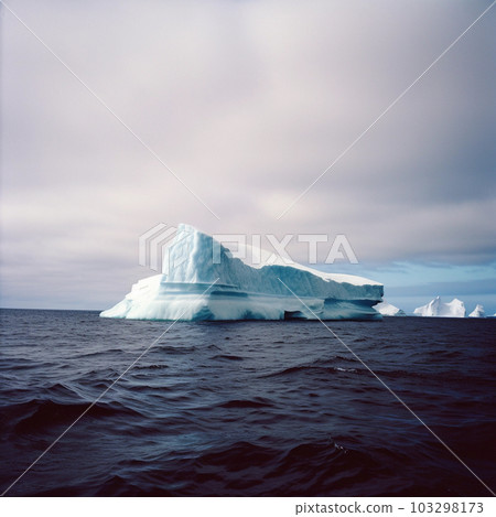 Huge iceberg in the northern ocean, antarctica, beautiful northern landscape Huge iceberg in the northern ocean, antarctica, beautiful northern landscape 103298173